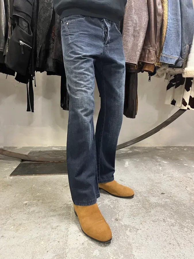 2000s Marithe + Francois Girbaud Faded Tern Denim Jeans - Image 6