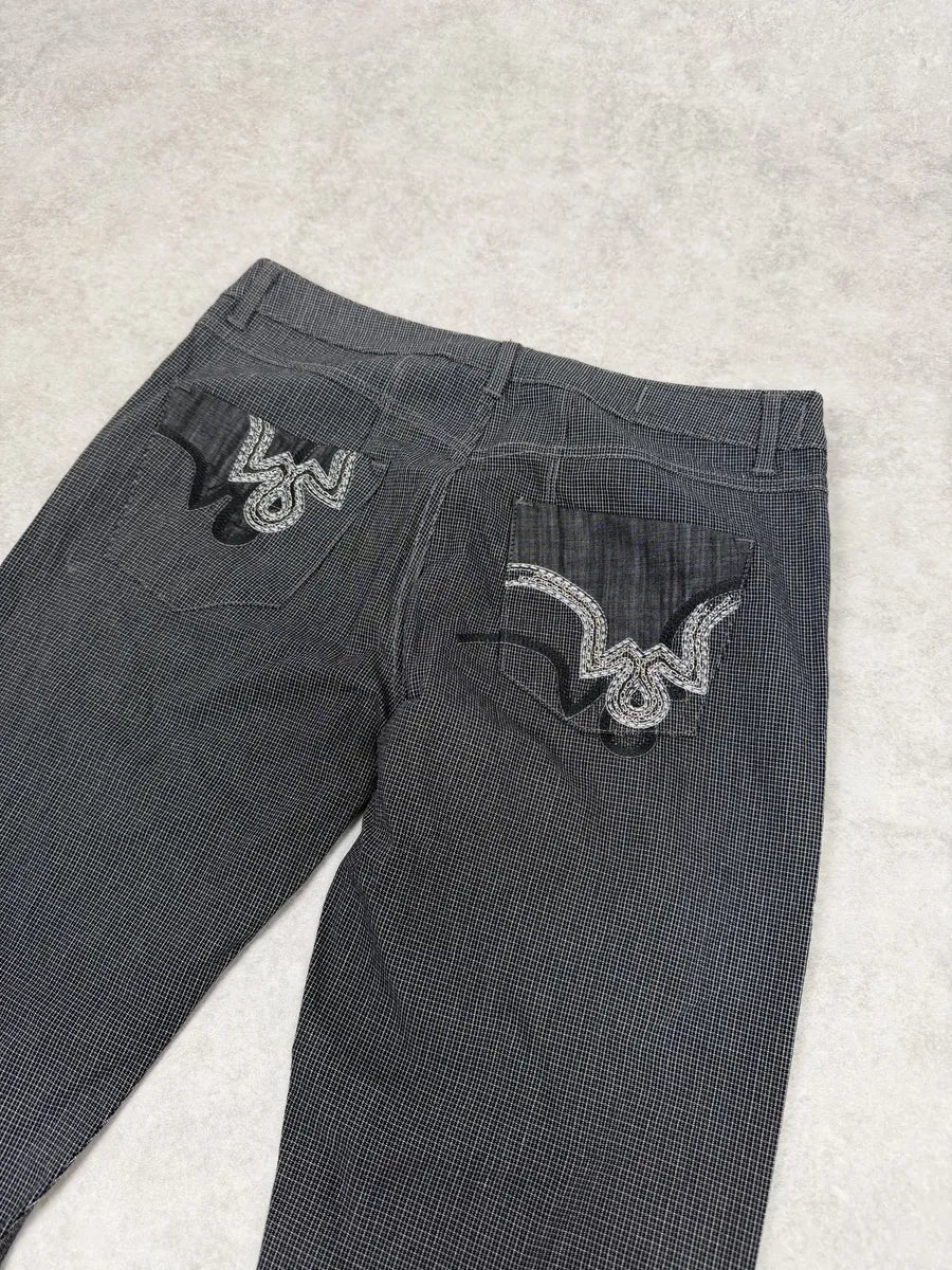 2000s Marithé + François Girbaud Grey Cozy Classy Pants - Image 3