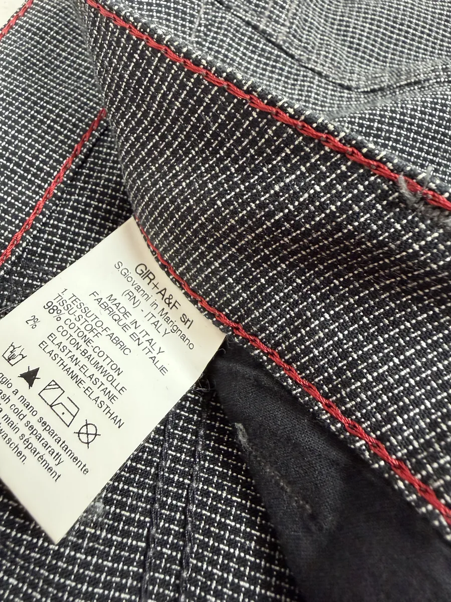 2000s Marithé + François Girbaud Grey Cozy Classy Pants - Image 4