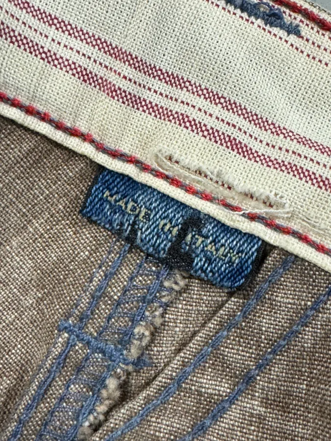 2000s Marithé + François Girbaud Grey Denim Jeans - Image 9