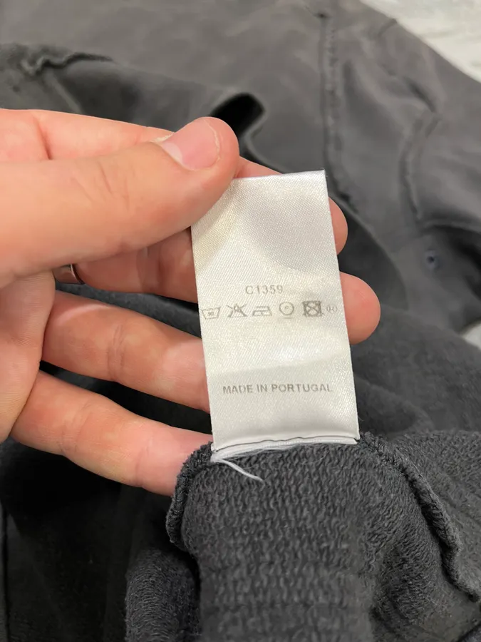 2000s Marithé + François Girbaud Grey Distressed Sweater - Image 12