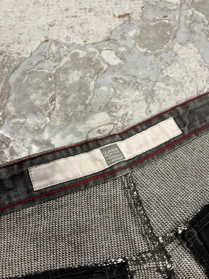 2000s Marithé + François Girbaud Grey Large Cozy Pants - Image 11