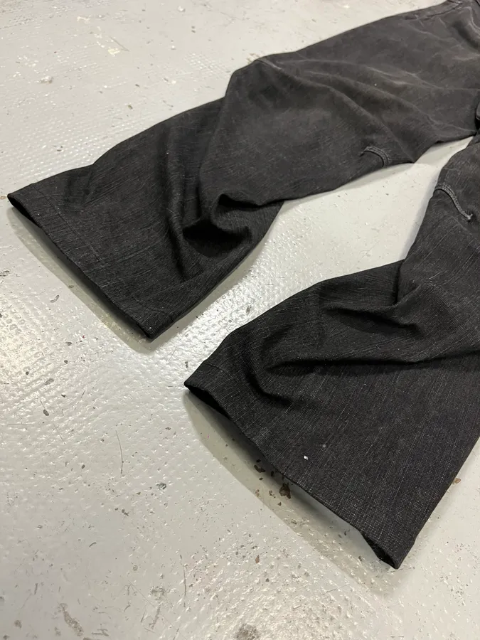 2000s Marithé + François Girbaud Grey Structured Jeans - Image 9
