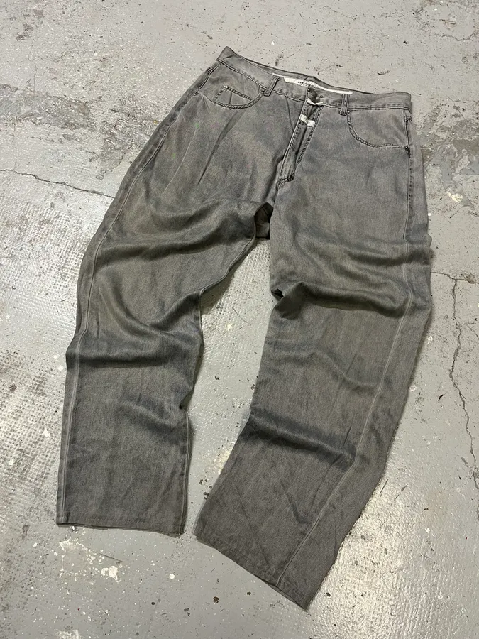 2000s Marithé + François Girbaud Grey Utility Pants - Image 7