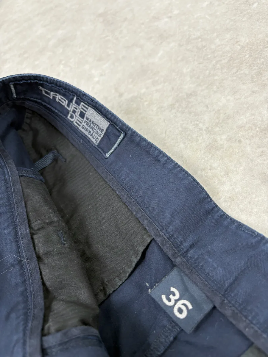 2000s Marithé + François Girbaud Navy Cozy Pants - Image 9