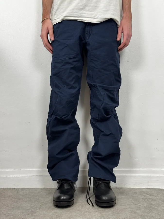 2000s Marithé + François Girbaud Navy Cozy Pants