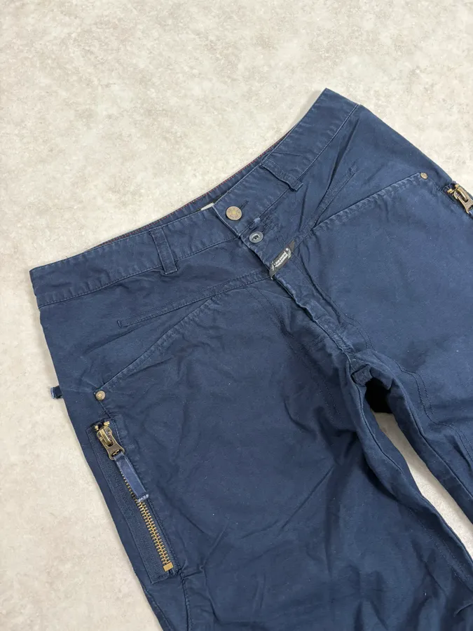 2000s Marithé + François Girbaud Navy Cozy Pants - Image 6
