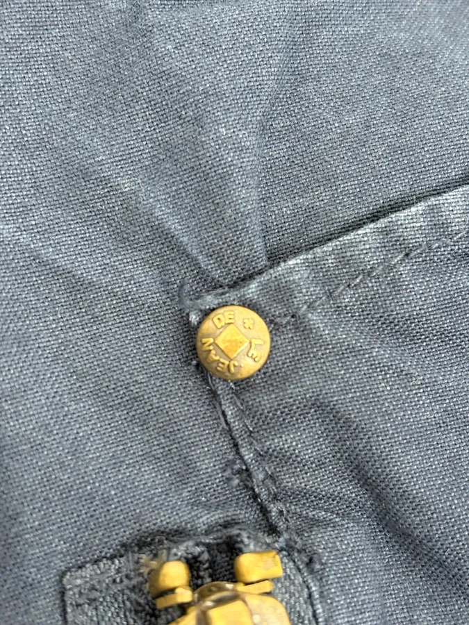 2000s Marithé + François Girbaud Navy Cozy Pants - Image 8