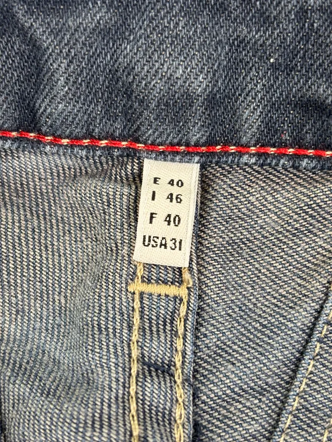 2000s Marithé + François Girbaud Navy Slim Jeans - Image 10