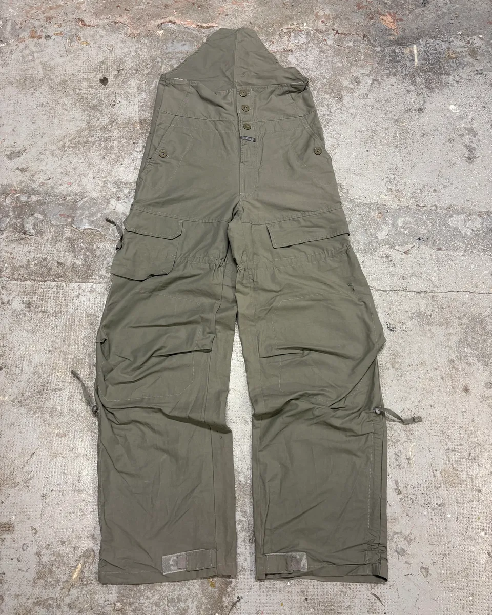 2000s Marithé + François Girbaud Olive Cargo Tactical Pants - Image 2