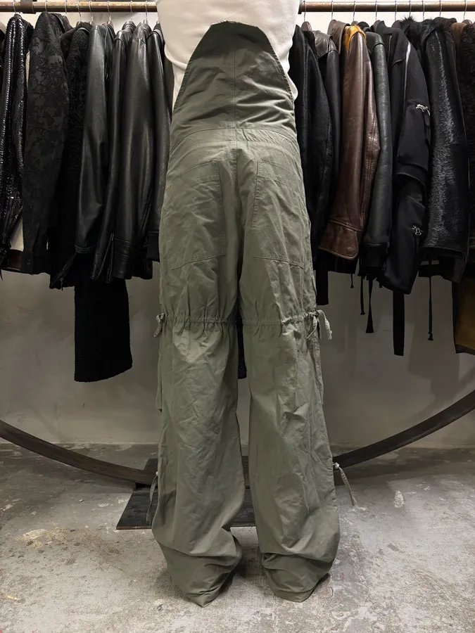 2000s Marithé + François Girbaud Olive Cargo Tactical Pants - Image 4