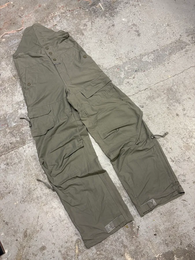 2000s Marithé + François Girbaud Olive Cargo Tactical Pants - Image 5