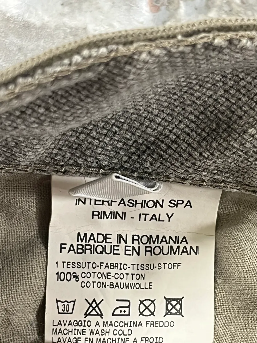2000s Marithé + François Girbaud Olive Cozy Signature Pants - Image 12