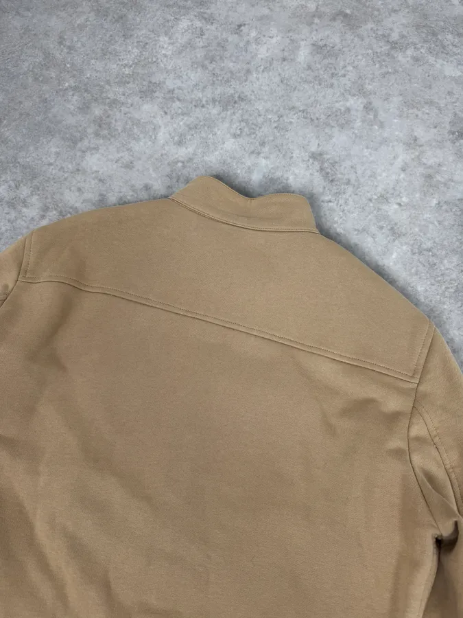 2000s Massimo Rebecchi Beige Minimalist Jacket - Image 6