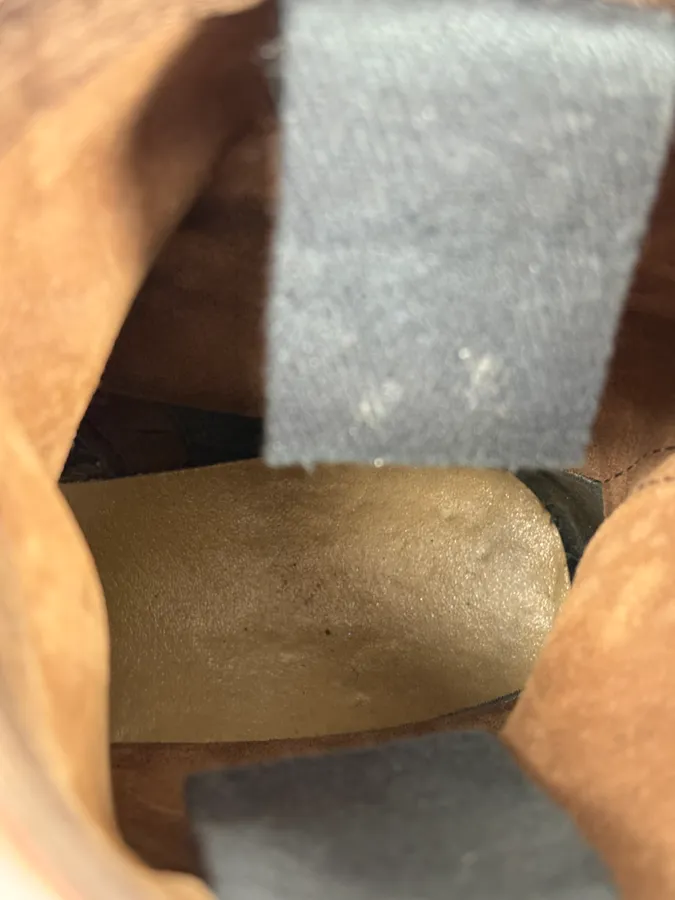 2000s Miu Miu Brown Leather Ankle Boots - Image 10