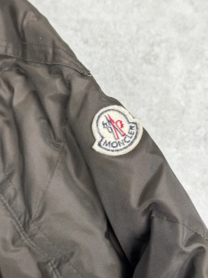 2000s Moncler Clear Brown Puffer Jacket - Image 9
