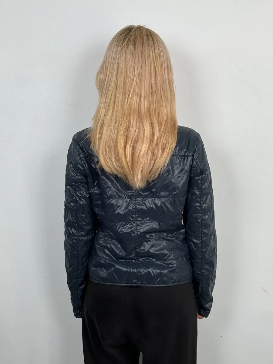 2000s Moncler Navy Light Windbreaker Jacket - Image 3