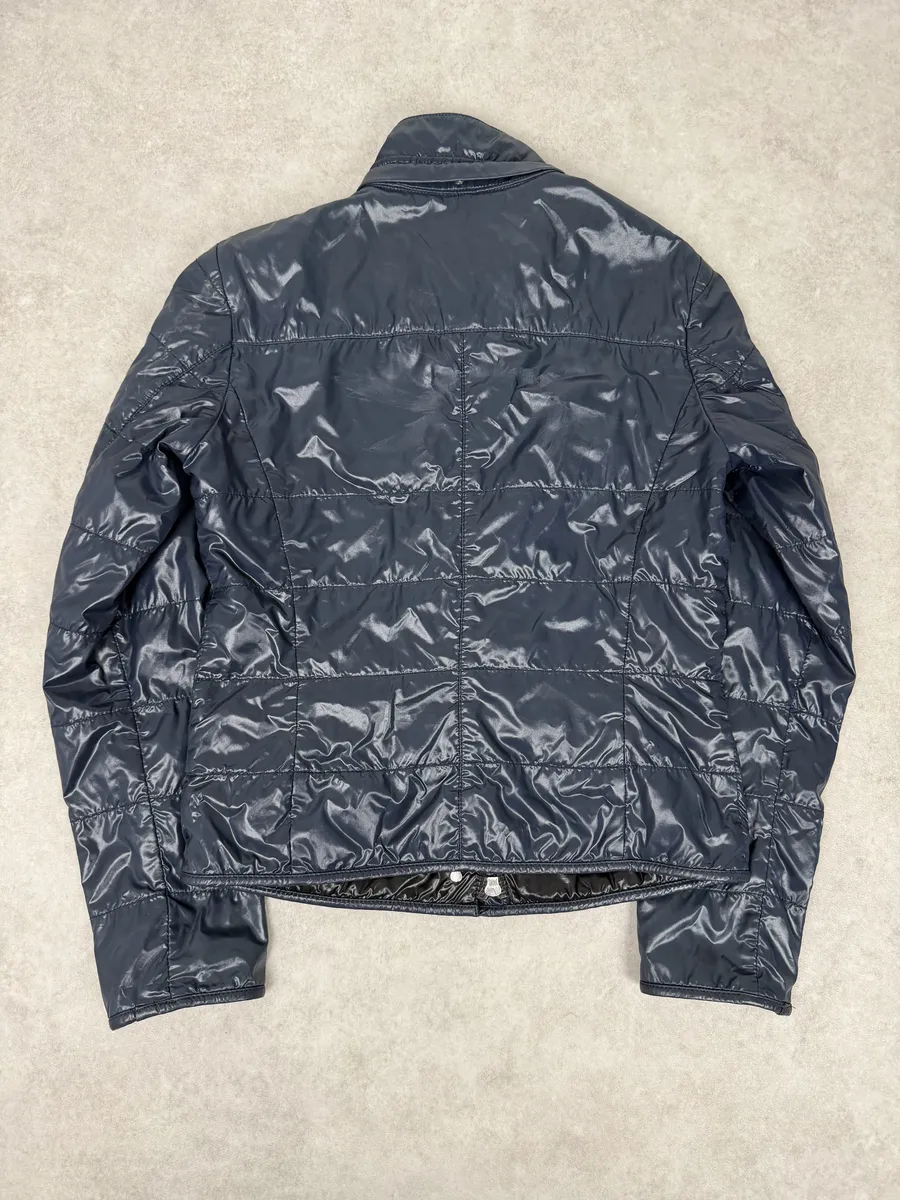 2000s Moncler Navy Light Windbreaker Jacket - Image 7
