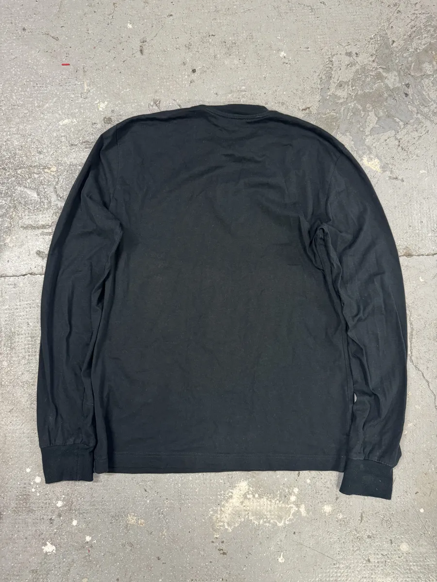 2000s Moschino Black Human Anatomy Longsleeves - Image 2