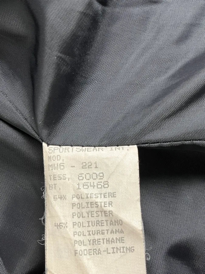 2000s Moschino Black Painted Effect Light Jacket - Image 12