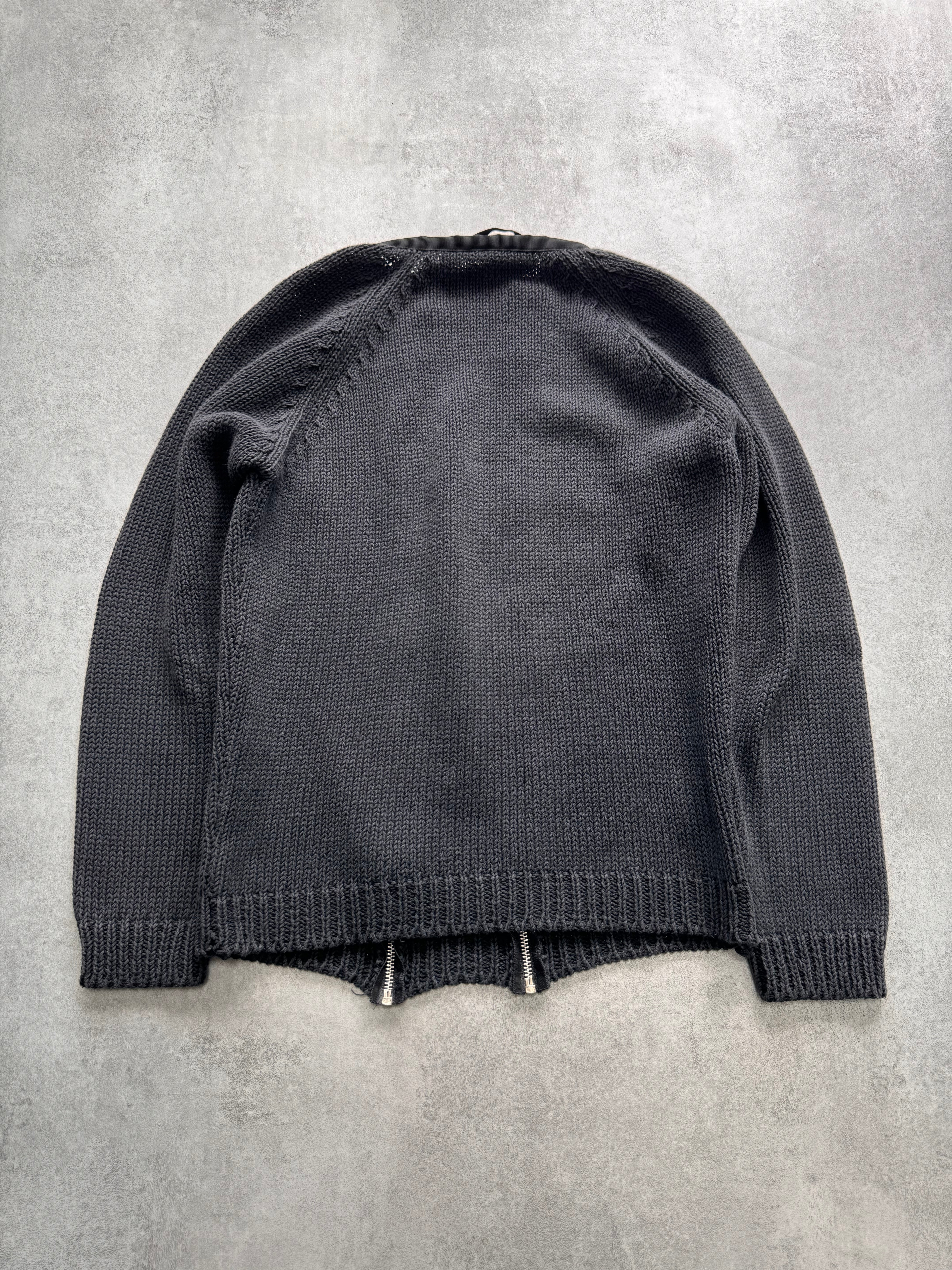 2000s Moschino Double Zip Sweater - Image 4