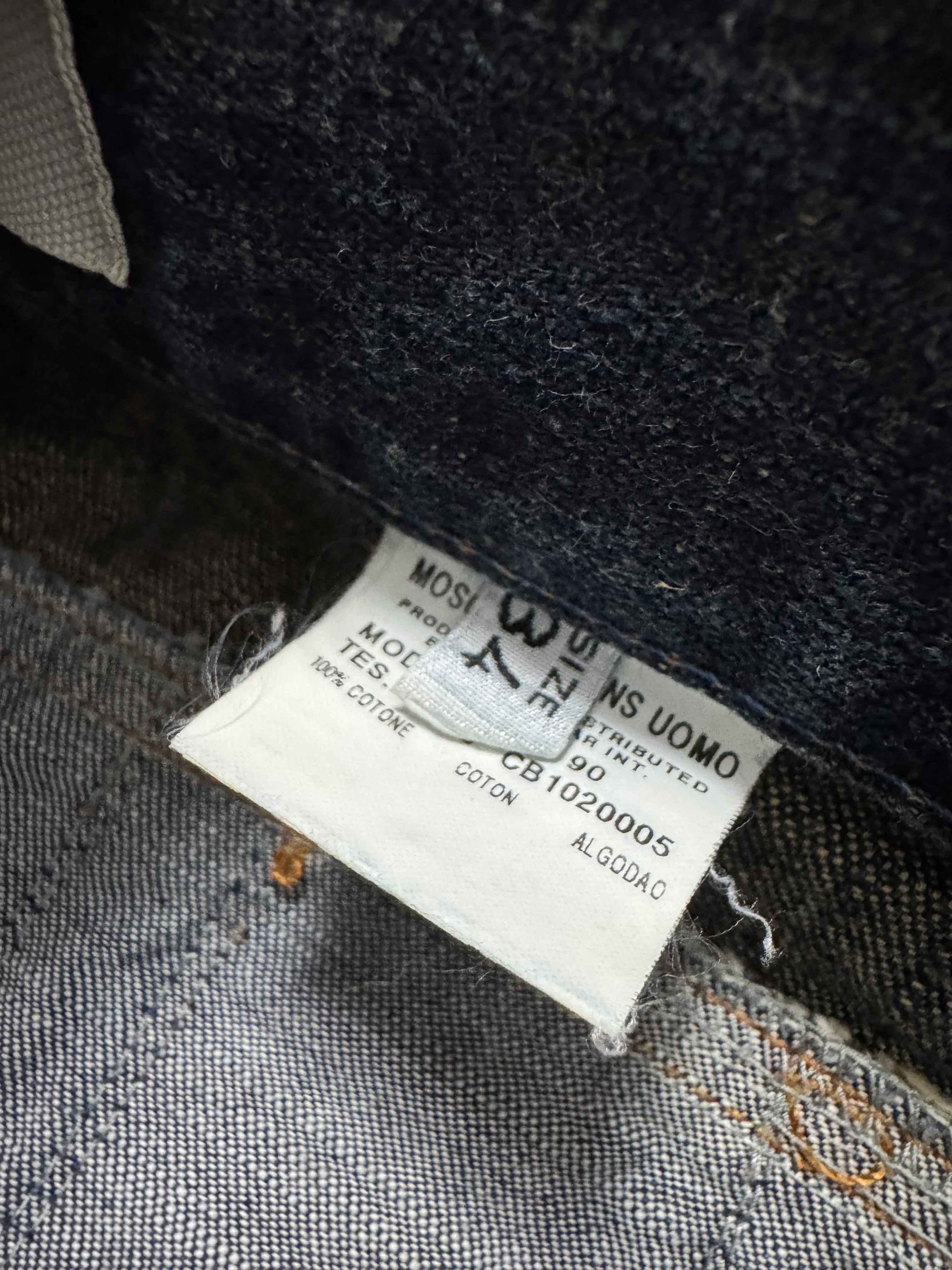 2000s Moschino Layered Faded Denim Jacket & Jeans Set - Image 15