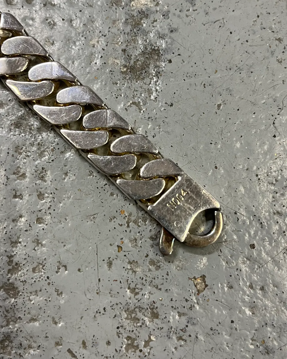 2000s Moschino Metal Chain Bracelet - Image 8