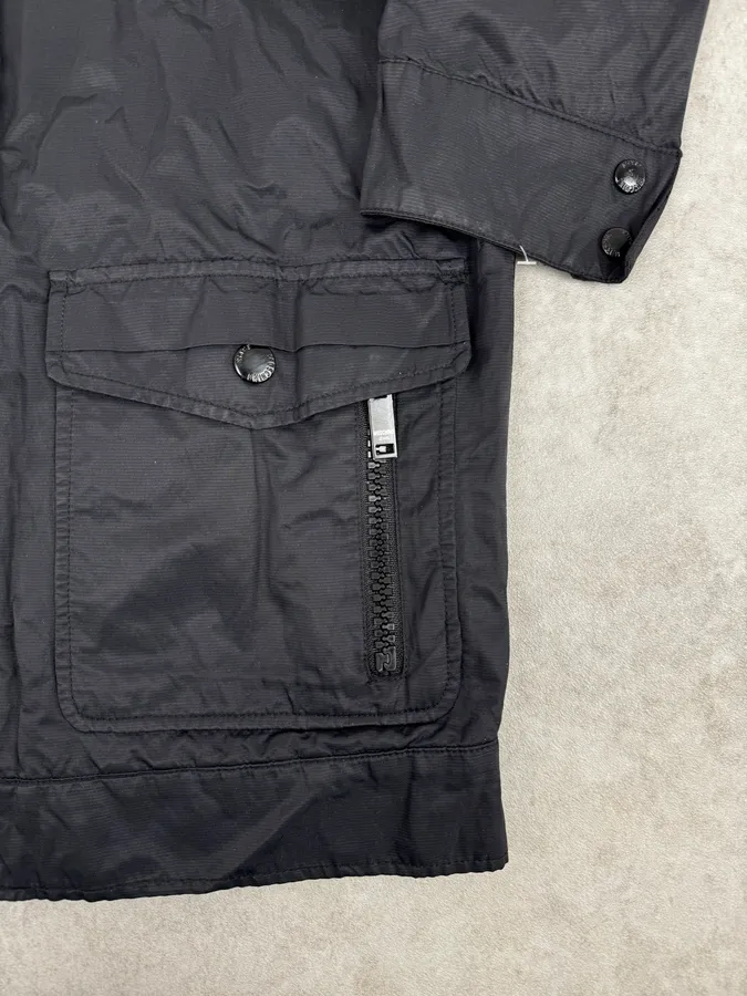 2000s Moschino Navy Light Technical Jacket - Image 8