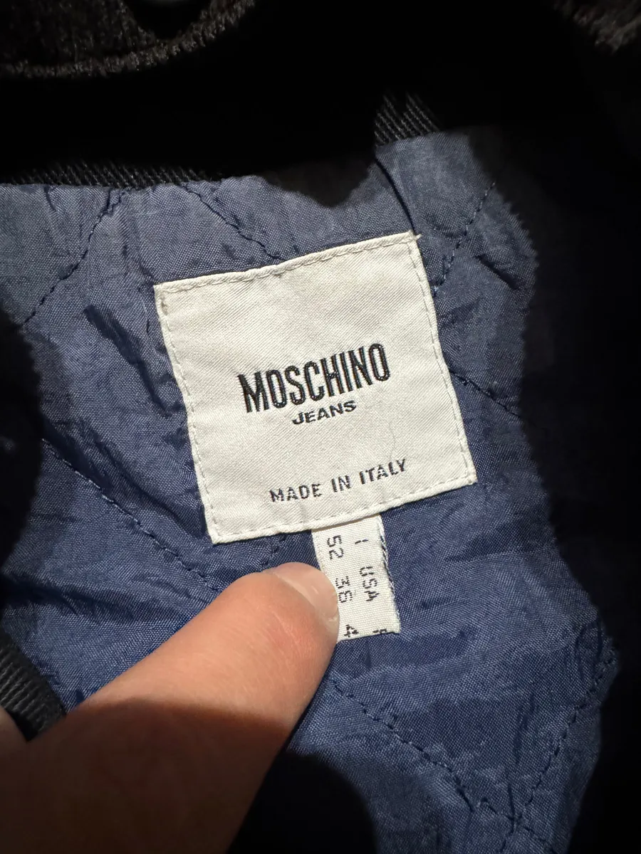 2000s Moschino Police Officer Black Jacket - Image 7