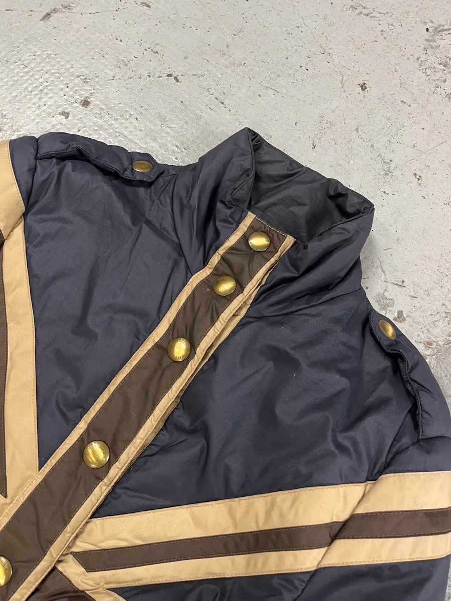 2000s Moschino UK Blue Puffer Jacket - Image 5