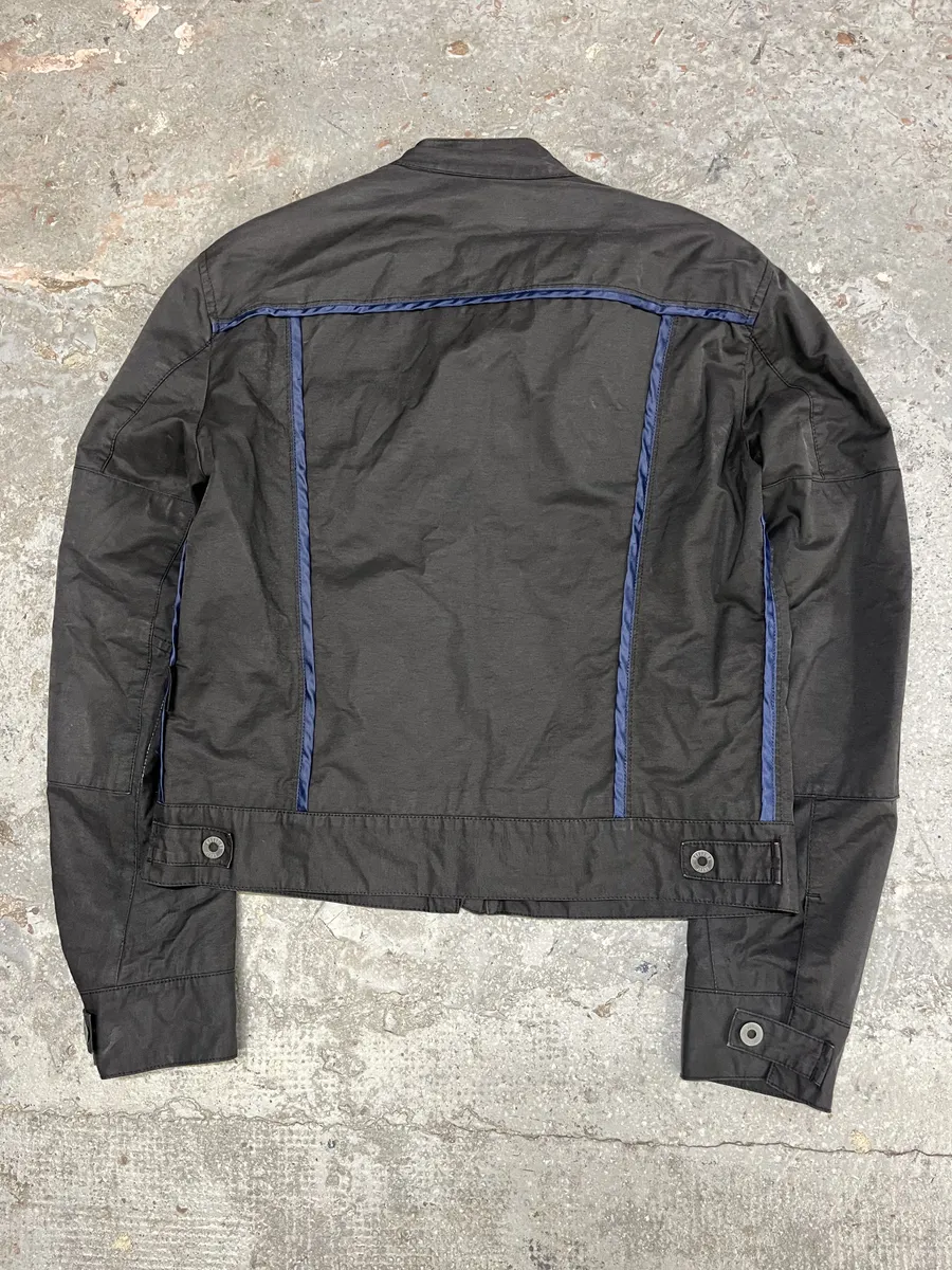 2000s Moschino Utility Black Worker Bomber Jacket - Image 2