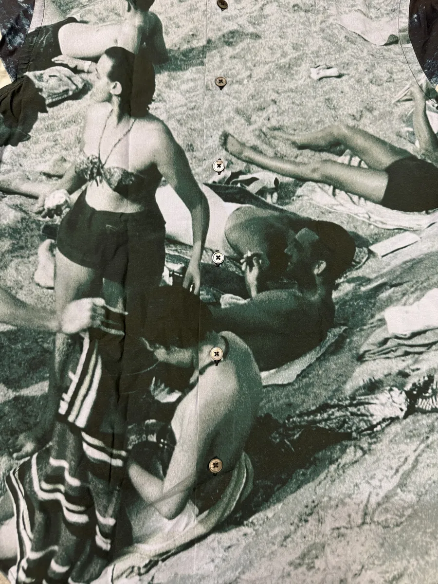 2000s Paul Smith Beach Summer Photography Shirt - Image 5