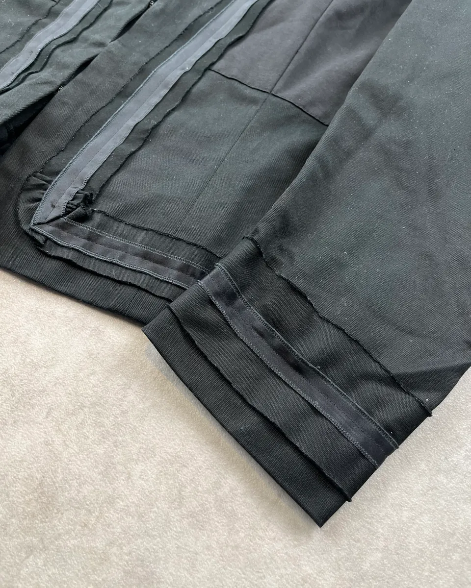 2000s Plein Sud Black Contrast Stitch Light Jacket - Image 6
