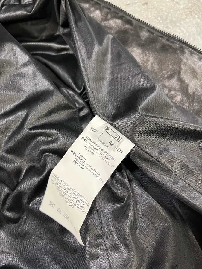 2000s Plein Sud Black Sequin Leather Jacket - Image 9