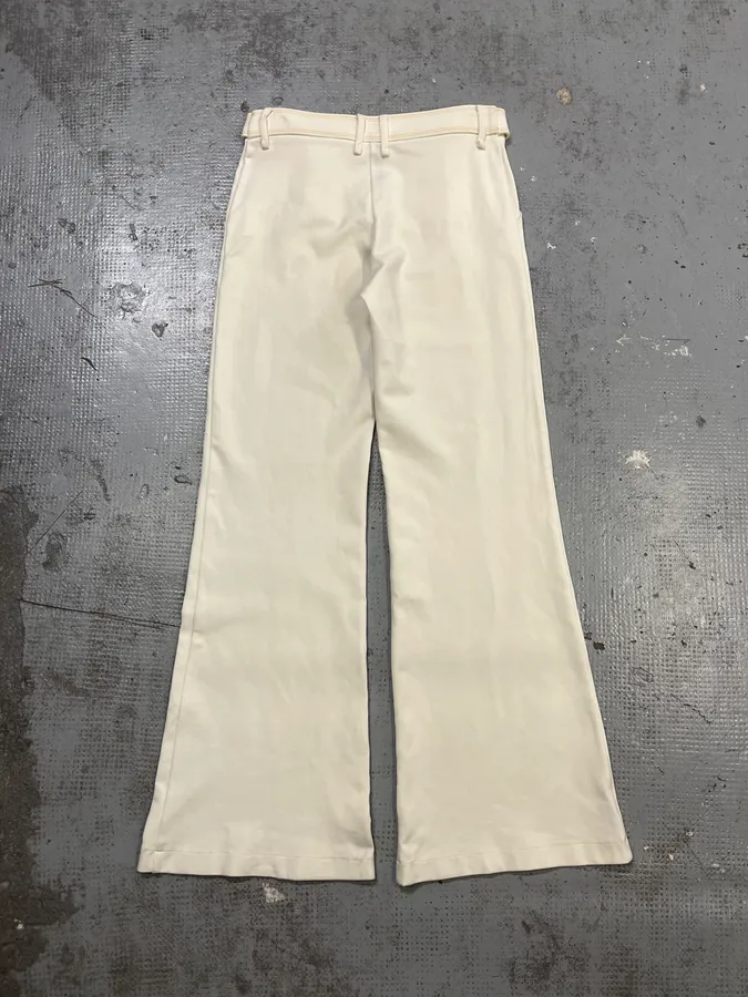 2000s Plein Sud Officer Cream Milano Double-Breasted Pants - Image 8