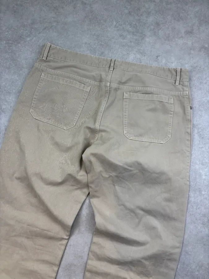 2000s Prada Beige Classy Chinos Pants - Image 7