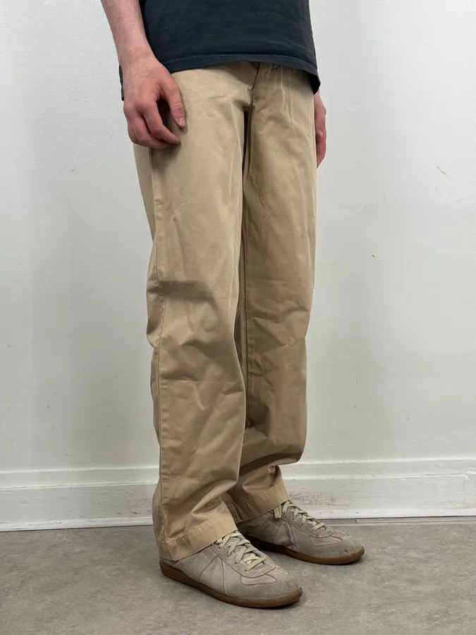 2000s Prada Beige Classy Chinos Pants - Image 2