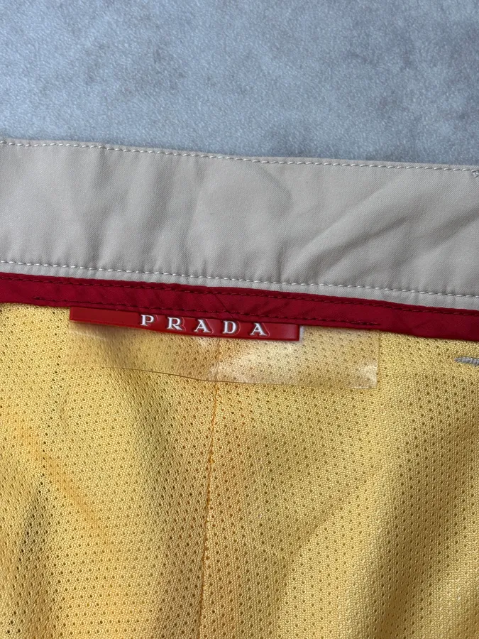 2000s Prada Beige Cozy Light Pants - Image 12