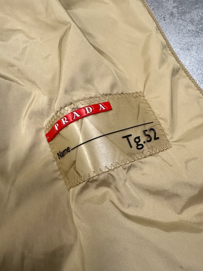 2000s Prada Beige Utility Sport Vest - Image 7
