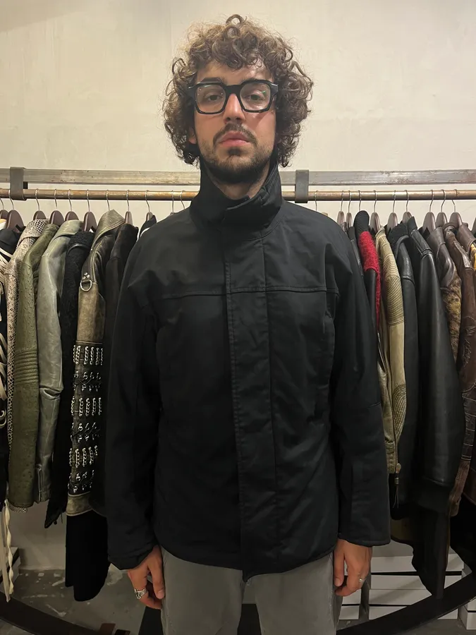 2000s Prada Black Archive Coat Jacket - Image 2