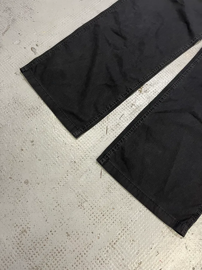2000s Prada Black Cozy Pants - Image 8