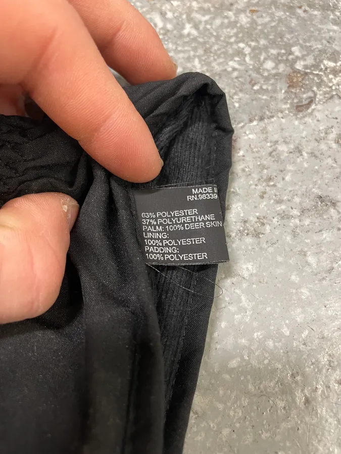 2000s Prada Black Hybrid Tactical Gloves - Image 8