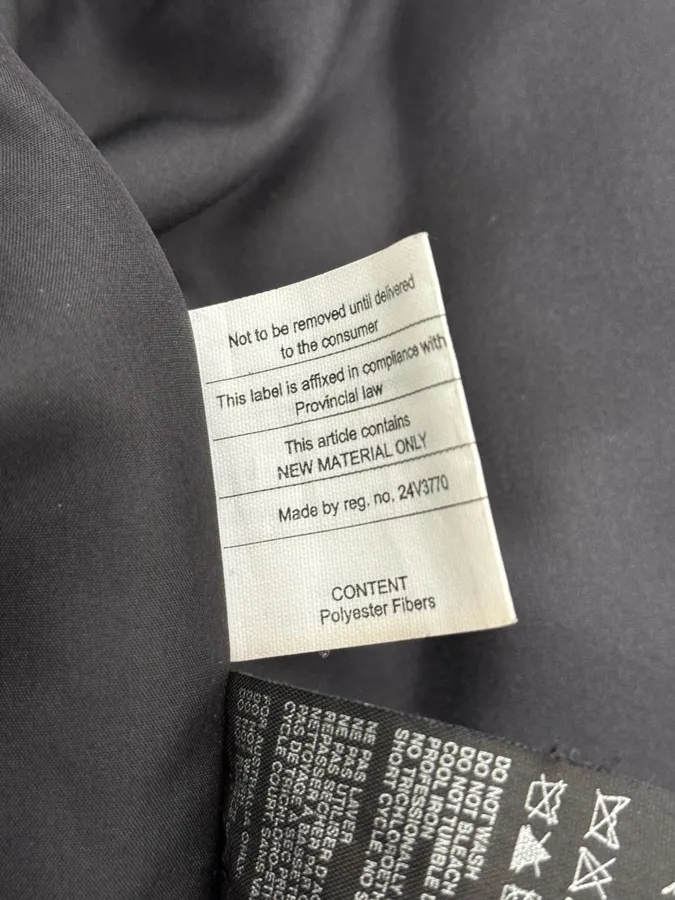 2000s Prada Black Minimal Nylon Bomber Jacket - Image 12
