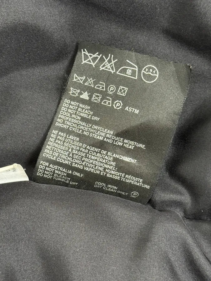 2000s Prada Black Minimal Nylon Bomber Jacket - Image 13