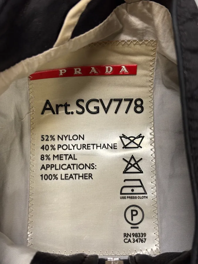 2000s Prada Black Minimalist Jacket - Image 10