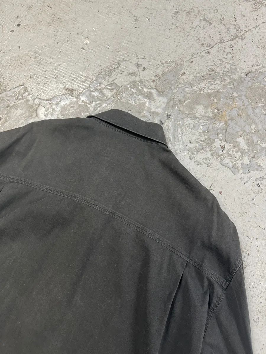 2000s Prada Black Minimalist Shirt - Image 3