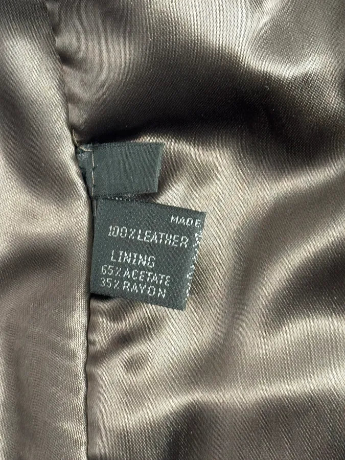 2000s Prada Black Pony Hair Leather Jacket - Image 11