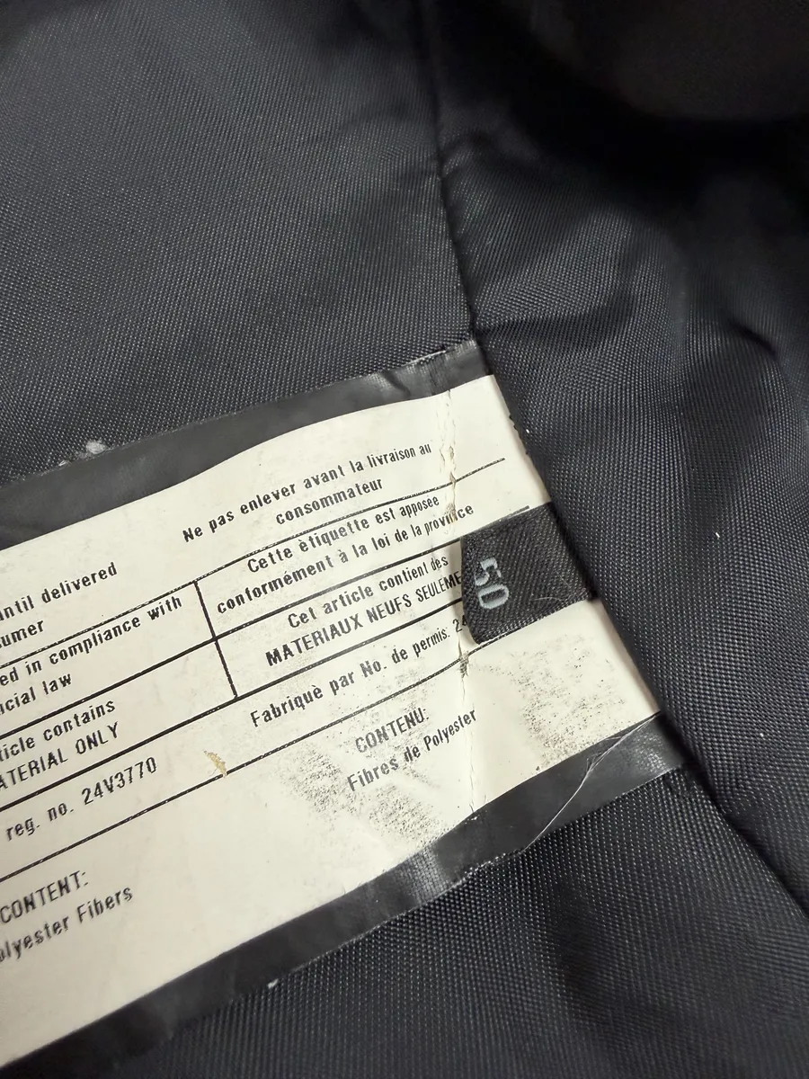 2000s Prada Black Premium Padded Leather Jacket - Image 9