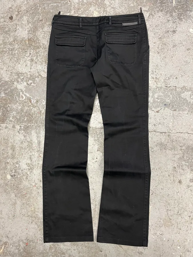 2000s Prada Black Premium Pants - Image 7