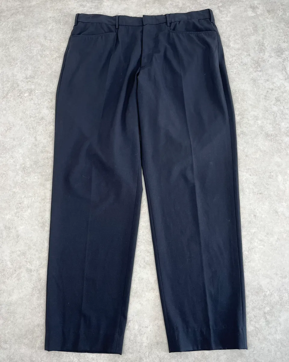 2000s Prada Black Tailored Pants